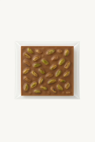 Sütlü Çikolatalı Antep Fıstıklı Tablet 50 G