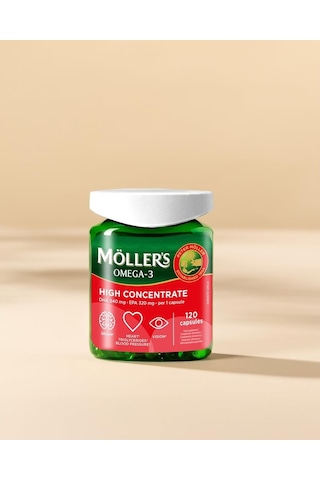 High Concentrate Omega-3 Premium Balık Yağı 120 Kapsül
