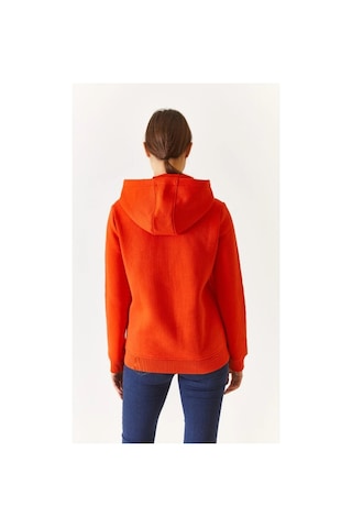Us Polo Assn. U.s. Polo Assn. Kadın Sweatshirt Turuncu