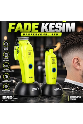 Mrd Hc3969 + Gmt3969 Profesyonel Saç Kesim Ve Çizim Makinesi Seti