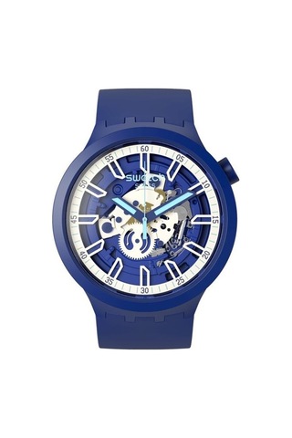 Swatch Big Bold Iswatch Blue Unisex Kol Saati SB01N102