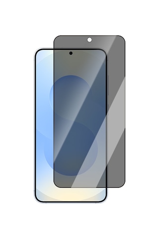 Galaxy S25 Plus Uyumlu Caseworld Hd Serisi 0.25mm Privacy Hayalet Temperli Cam Ekran Koruyucu