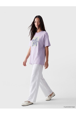Lcw Modest Lila Tişört