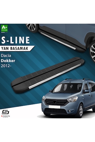 S-dizayn Dacia Dokker S-line Krom Yan Basamak 203 Cm 2012 Üzeri