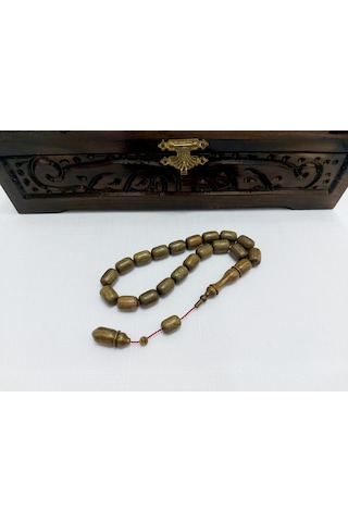 Ahmet Özdemir Usta Eseri Yeşil Pelesenk Maskot Tesbih... Ölçü: 9 X 13 Yeşil