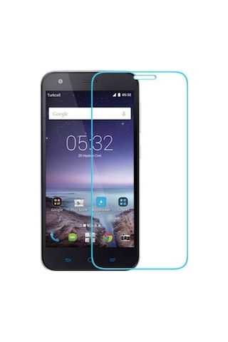 Turkcell T60 Nano Kırılmaz Cam Ekran Koruyucu Şeffaf