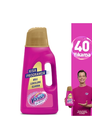 Vanish Oxi Action Deterjan Güçlendirici ve Leke Çıkarıcı Sıvı Renkliler 2000 ML+ Beyaz 2000 ml