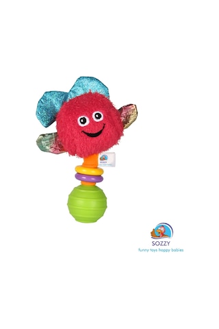 Sozzy Toys Çıngıraklı Renkli Yunus Çok Renkli