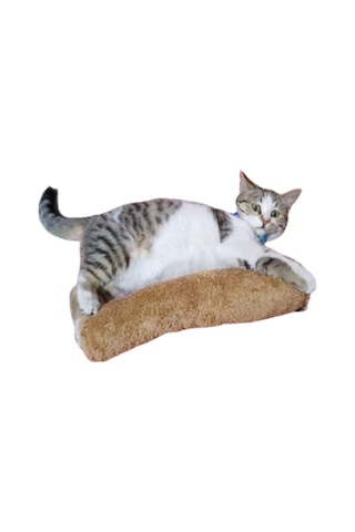 Tineke Kedi Otlu Sarılma Yastığı Uyku Oyuncağı 30 CM
