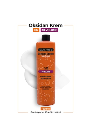 Morfose %12 Volüm 40 Oksidan Krem 1 L
