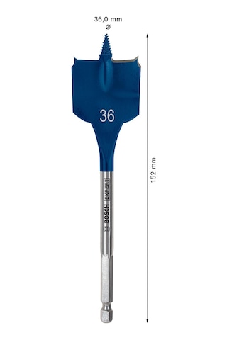Bosch Expert Self Cut Speed Yaprak Delme Ucu 36 X 152 Mm - 2608900328