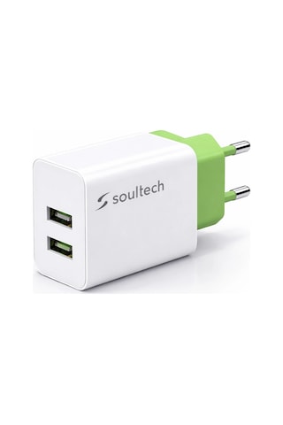 Soultech Powerage 18w Çift Usb-a Girişli Şarj Adaptörü