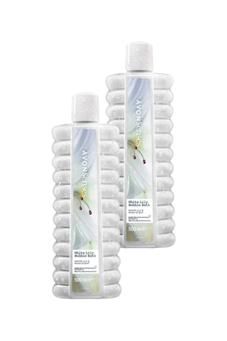 Avon White Lily Zambak Banyo Köpüğü 2 x 500 ML