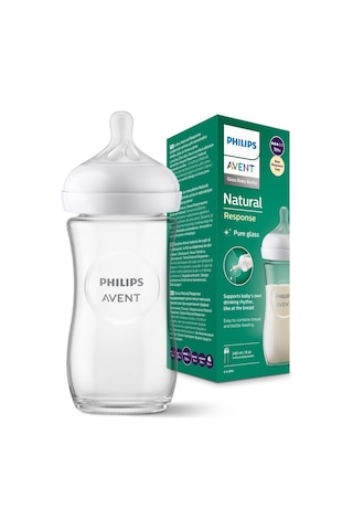 Philips Avent Natural Response Cam Biberon 1 Ay+ 240 ML - Tepkili Biberon Emziği