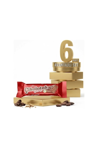 Afia Çikolatalı Sütlü Gofret 6x35 Gr