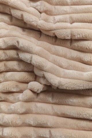 Merinos Modern Line 3 Parça Çift Kişilik Battaniye Seti Mocha