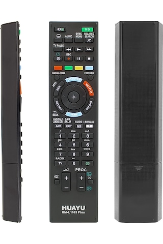 LCD/LED TV KUMANDA BLİSTERLİ HUAYU KL SONY RM-L1165 Plus 3DLİ