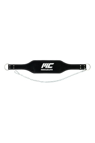 Musclecloth Dip Belt Ağırlık Kemeri Siyah-Standart Siyah