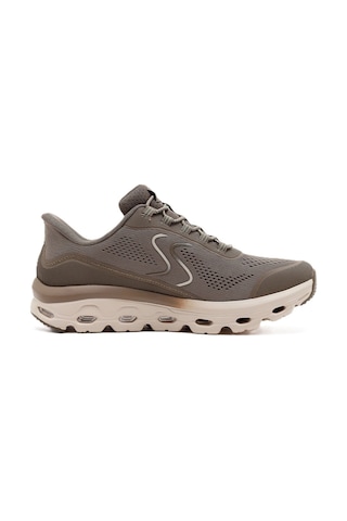 Skechers Glide-step Sole Memory Foam Womens Sneaker Lastik Bağcıklı Hafızalı Taban Kadın Günlük Spor Ayakkabı Kahverengi