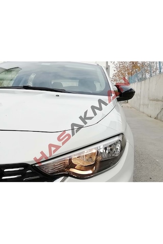 Fiat Egea Batman Yarasa Ayna Kapağı Piano Black 2015 2021