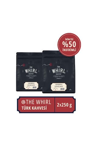 The Whirl Çekilmiş Türk Kahvesi 2 x 250 G