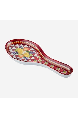 Chiara Alessi Kırmızı Melamin Kaşıklık 24 Cm
