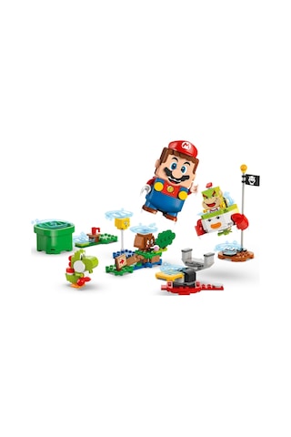 LEGO® Super Mario™ İnteraktif LEGO® Mario™ ile Maceralar 71439 – 6 Yaş ve Üzeri Çocuklar İçin Yoshi İçeren Oyuncak Araç Yapım Seti (218P)