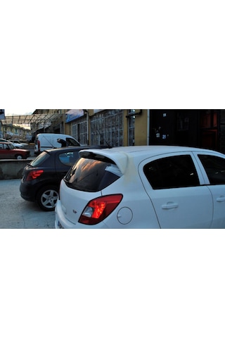 Opel Corsa D Spoyler Spoiler Fiber Boyasız