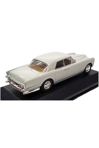 1:43 Ölçek Atlas 1970 Renault 12 - White Diecast Metal Minyatür Model Araba 10cm