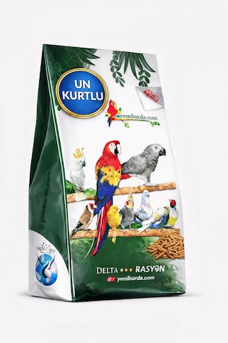 Un Kurtlu Organik Hayvansal Proteinli Üretim Yemi Küçük Taneli - 3 Kg