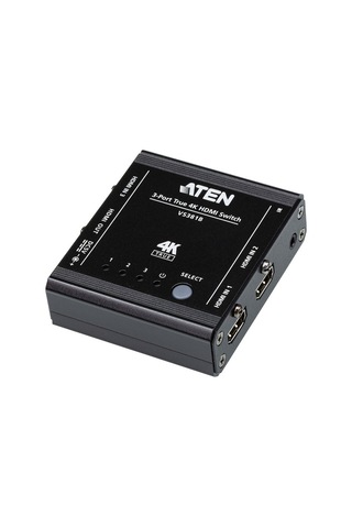 Karnas_Teknoloji Aten Aten-Vs381B 3-Port True 4K Hdmi Switch Karnas_Teknoloji Aten Aten-Vs381B 3-Port True 4K Hdmi Switch