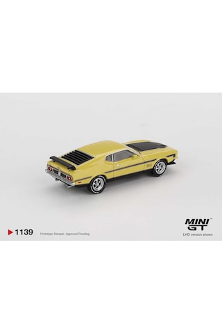 Mini Gt 1139 1/64 Ford Mustang Mach1 Grabber Yellow
