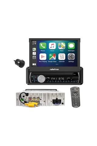 Oto Teyp Indash 7 4x50w Car Play Zlink Bt/usb/sd/fm/aux Kameralı Nf-7050 Uyumlu