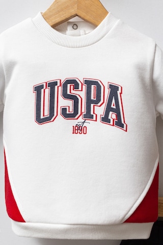 U.S. Polo Assn. Erkek Bebek Beyaz Takım Usb2567-c-v1 Beyaz