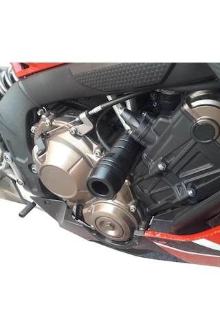 GP Kompozit Honda CBR650F 2014-2018 Uyumlu Motor Koruma Takozu Siyah