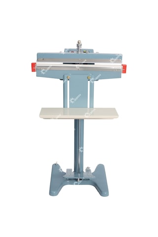 Manuel Pedallı Poşet Ağzı Yapıştırma Makinesi 450 MM