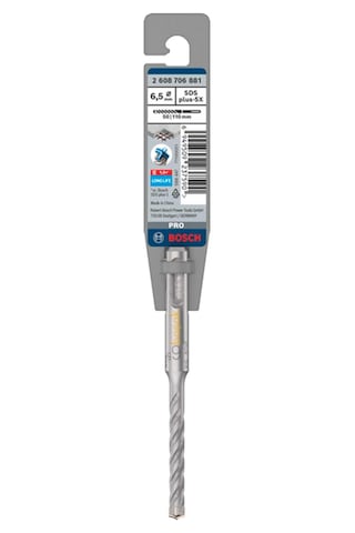 Bosch Pro Sds Plus-5x 6,5 X 110 Mm Dört Elmaslı Matkap Ucu 2608706881