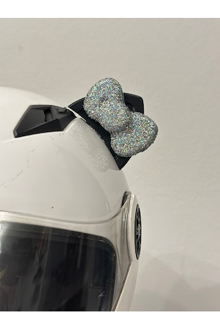 Motor & Motosiklet Hologram Fiyonklu Siyah Kedi Kulak Kask Dış Aksesuarı Diğer