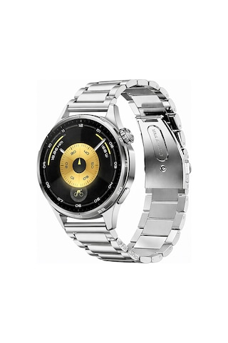 Huawei Watch Gt3 / Gt4 / Gt5 / Gt6 / Gt6 Pro 46mm Uyumlu 22mm Paslanmaz Çelik Akıllı Saat Kordonu