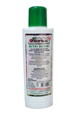 Bitki Besini 4 Adet 225 Ml, Bütün Çiçekler Için Vitamin, Her Çiçeğe Uygun Besin, Çiçek Coşturan 1 kg