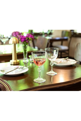 Madame Coco Lavinia 4-lü Kırmızı Şarap Kadehi Seti 1kkade0289270 Ml-std