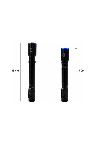 Tg Led Özel Pilli El Feneri Wt-709 Çok Renkli