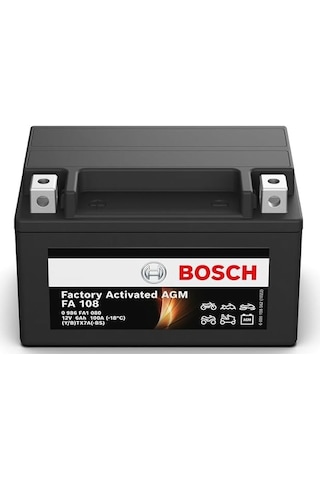 Bosch 12v 6 Ah Ytx7a-bs Agm Akü