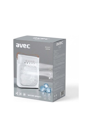 Avec Av-f171 Su Spreyli Çok Fonksiyonlu Usb Hava Soğutucu Ve Nemlendirici