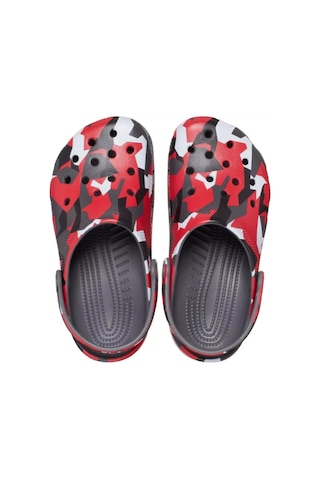 Crocs Classic Geo Camo Clog Unisex Çocuk Terlik 211171 Çok Renkli