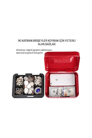 Mühlen Cash Box Cb200 Orta Boy Taşınabilir Para Çekmecesi / Kutusu