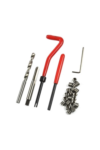 15 Adet M-10 X 1.0 Diş Tamir Takımı Helicoil Uyumlu