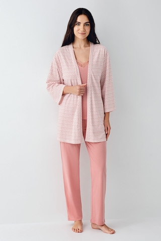 Pierre Cardin Kadın Pembe Sabahlık 5274-48567 Pembe