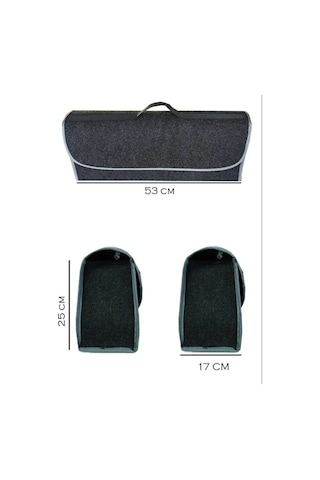 Araba Bagaj Düzenleyici Çanta Araç İçi Aksesuar Düzenleyici Sıvı Geçirmez