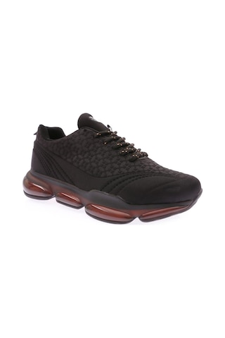 Scootland 13207-22y Erkek Bağcıklı Triko Sneakers Ayakkabı 13207-17-R1534 Siyah